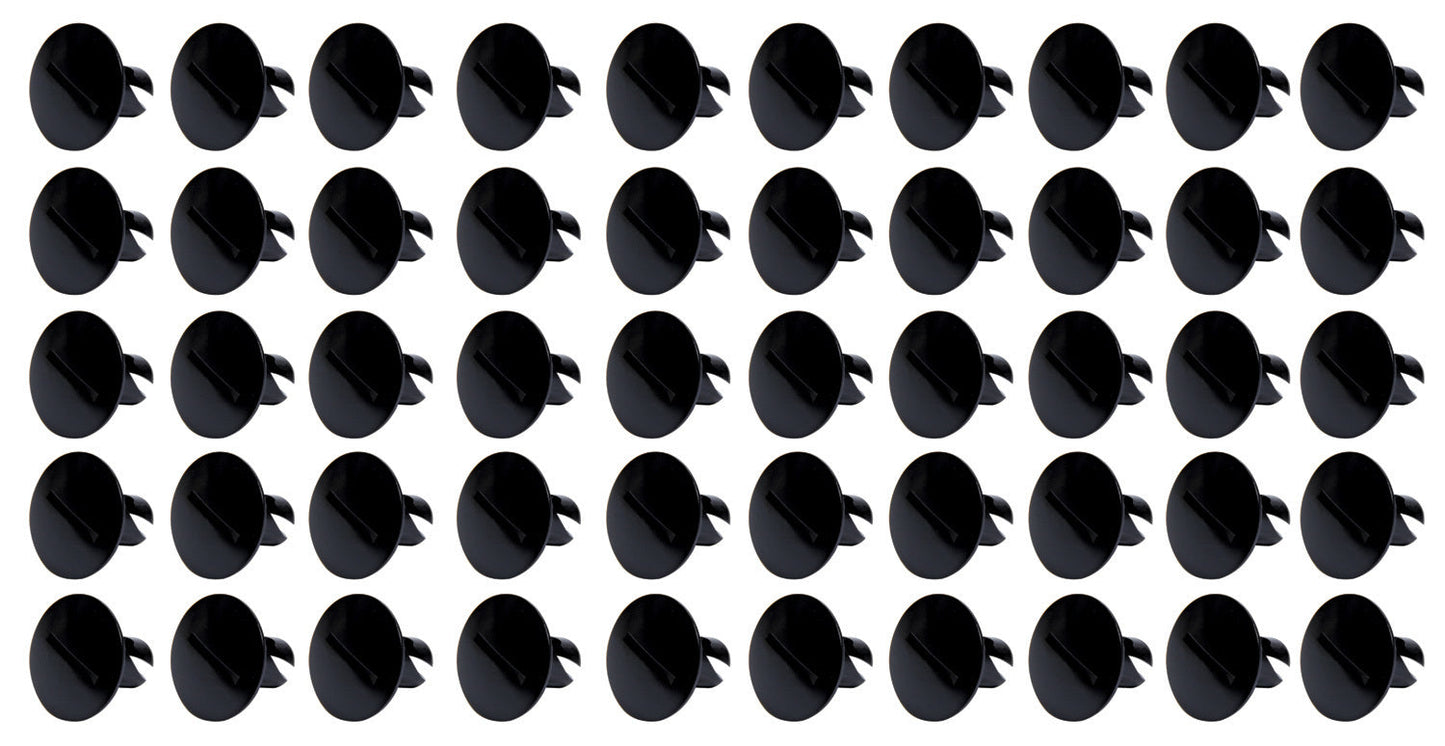 Large Head Dzus Buttons .500 Long 50 Pack Black Ti22 PERFORMANCE