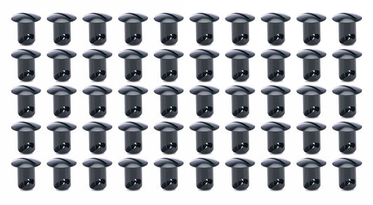 Oval Head Buttons .450 Long Black 50 Pack Ti22 PERFORMANCE