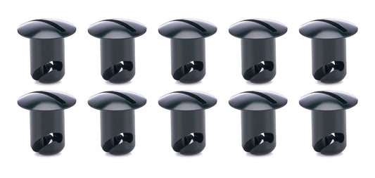 Oval Head Buttons .450 Long Black 10 Pack Ti22 PERFORMANCE