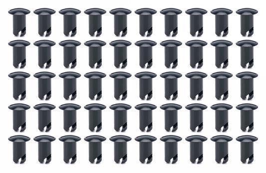 Oval Head Buttons .600 Long Black 50 Pack Ti22 PERFORMANCE