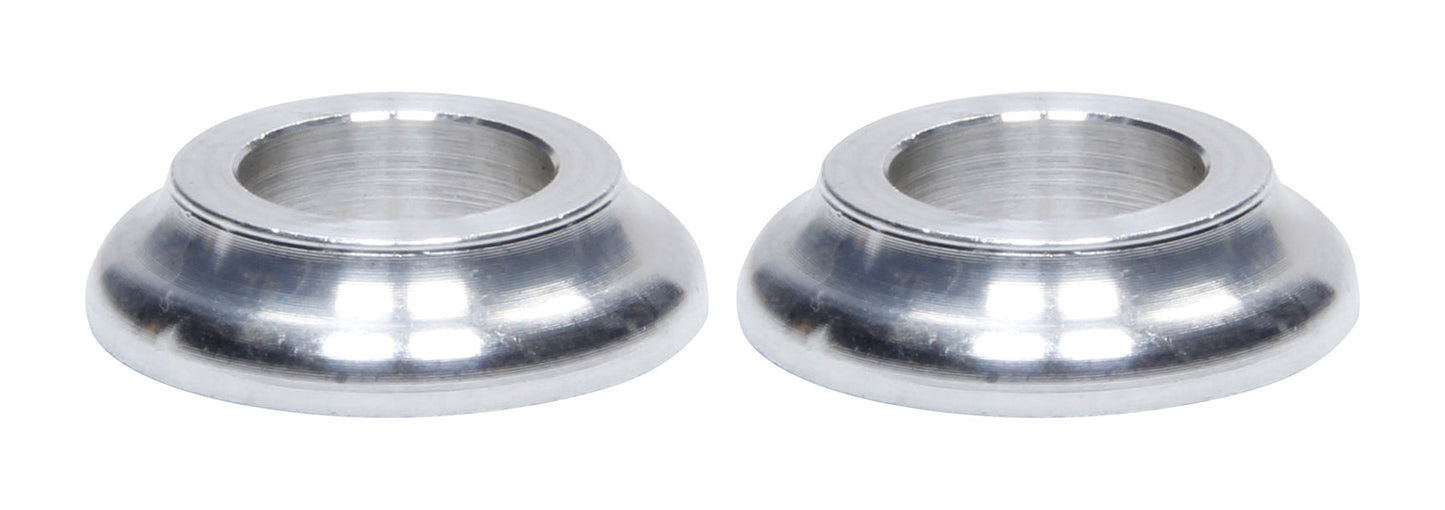 Cone Spacers Alum 1/2in ID x 1/4in Long 2pk Ti22 PERFORMANCE
