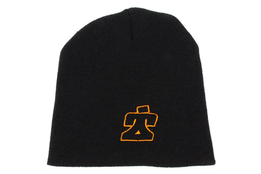 Ti22 Man Logo Black Beanie Cap Ti22 PERFORMANCE