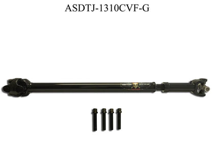 Adams Driveshaft Front 1310 CV Driveshaft | Jeep TJ Non-Rubicon | Heavy Duty Series