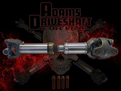Adams Driveshaft Rear 1310 CV Driveshaft | Jeep TJ Non-Rubicon | Extreme Duty Series