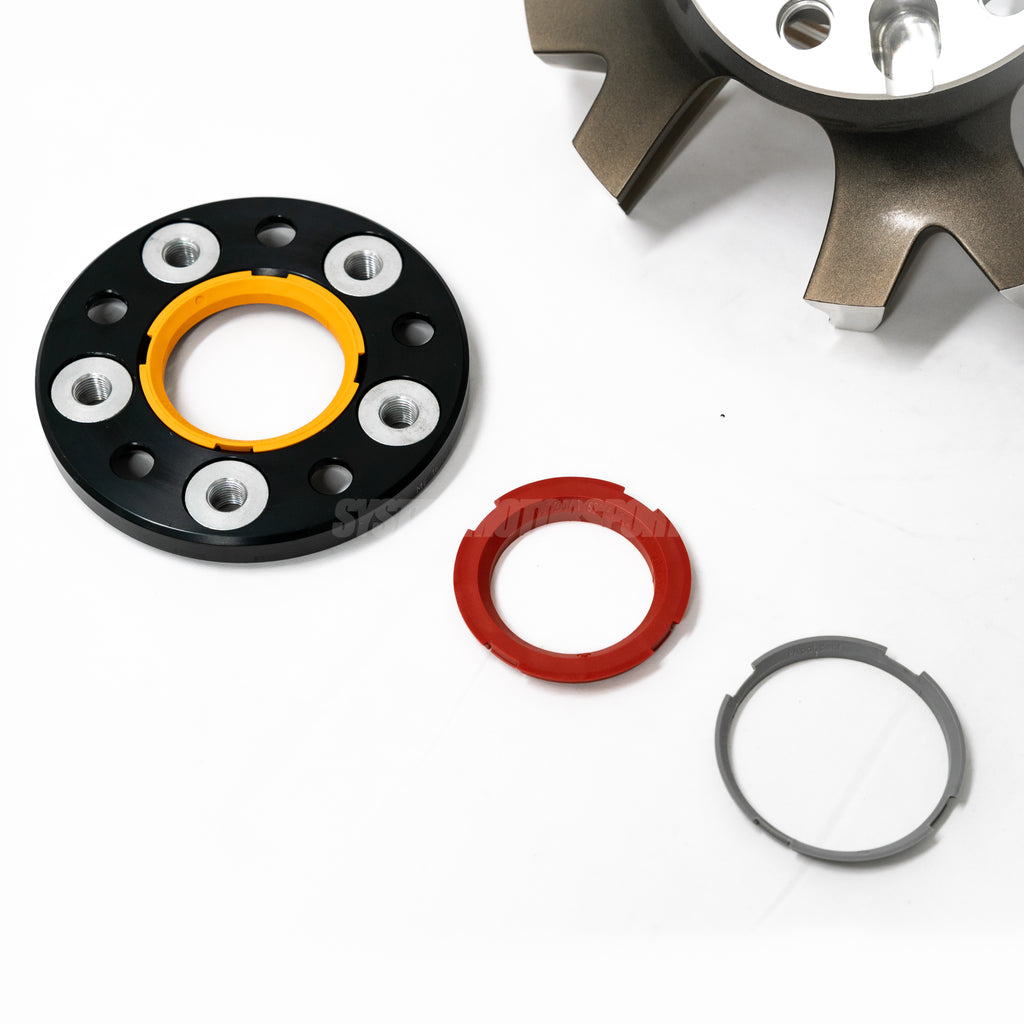BBS Centering Ring SET (Unlimited) 70.6mm - Gold HW65251014.4