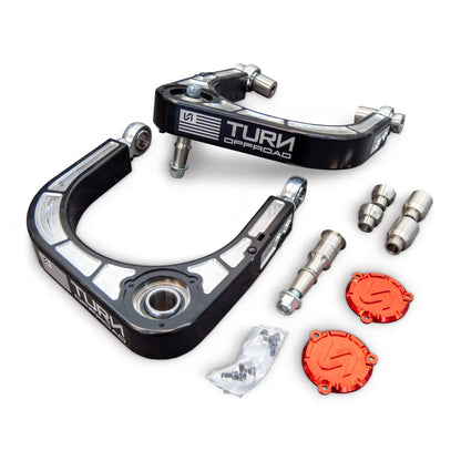 Turn Offroad 2021+ Ford Bronco Billet Upper Control Arm Kit Turn Offroad