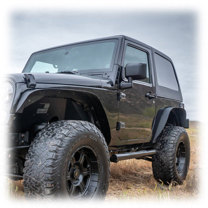 Turn Offroad 2007-2018 Jeep JK 2 Door Fastback Hardtop 2 Piece
