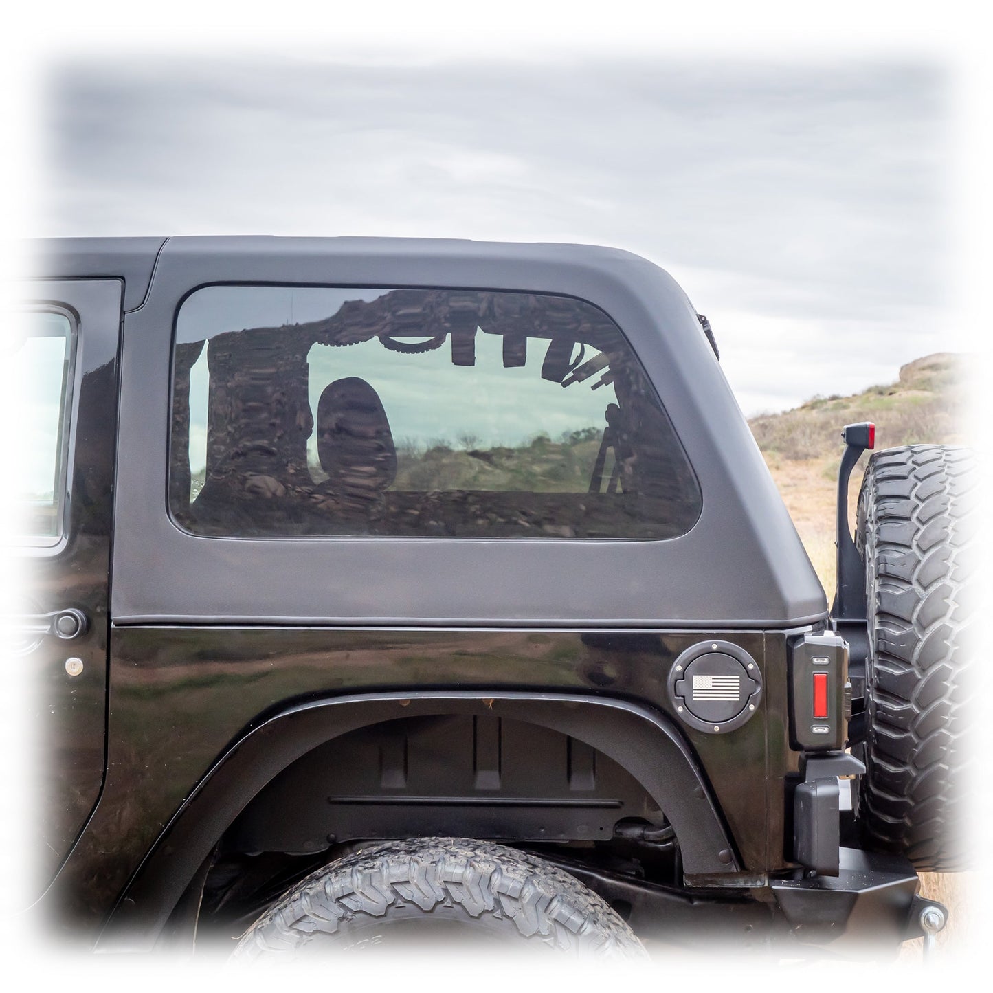 Turn Offroad 2007-2018 Jeep JK 2 Door Fastback Hardtop 2 Piece