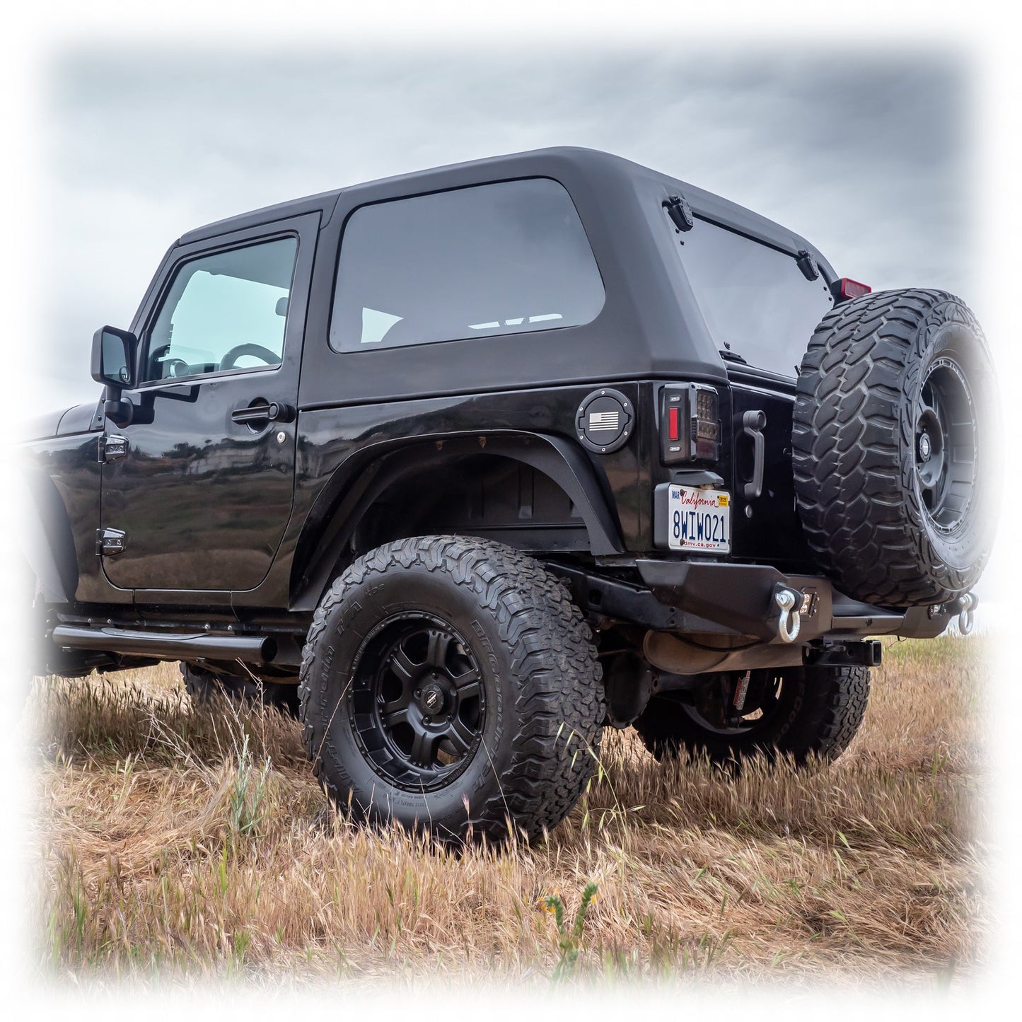 Turn Offroad 2007-2018 Jeep JK 2 Door Fastback Hardtop 2 Piece