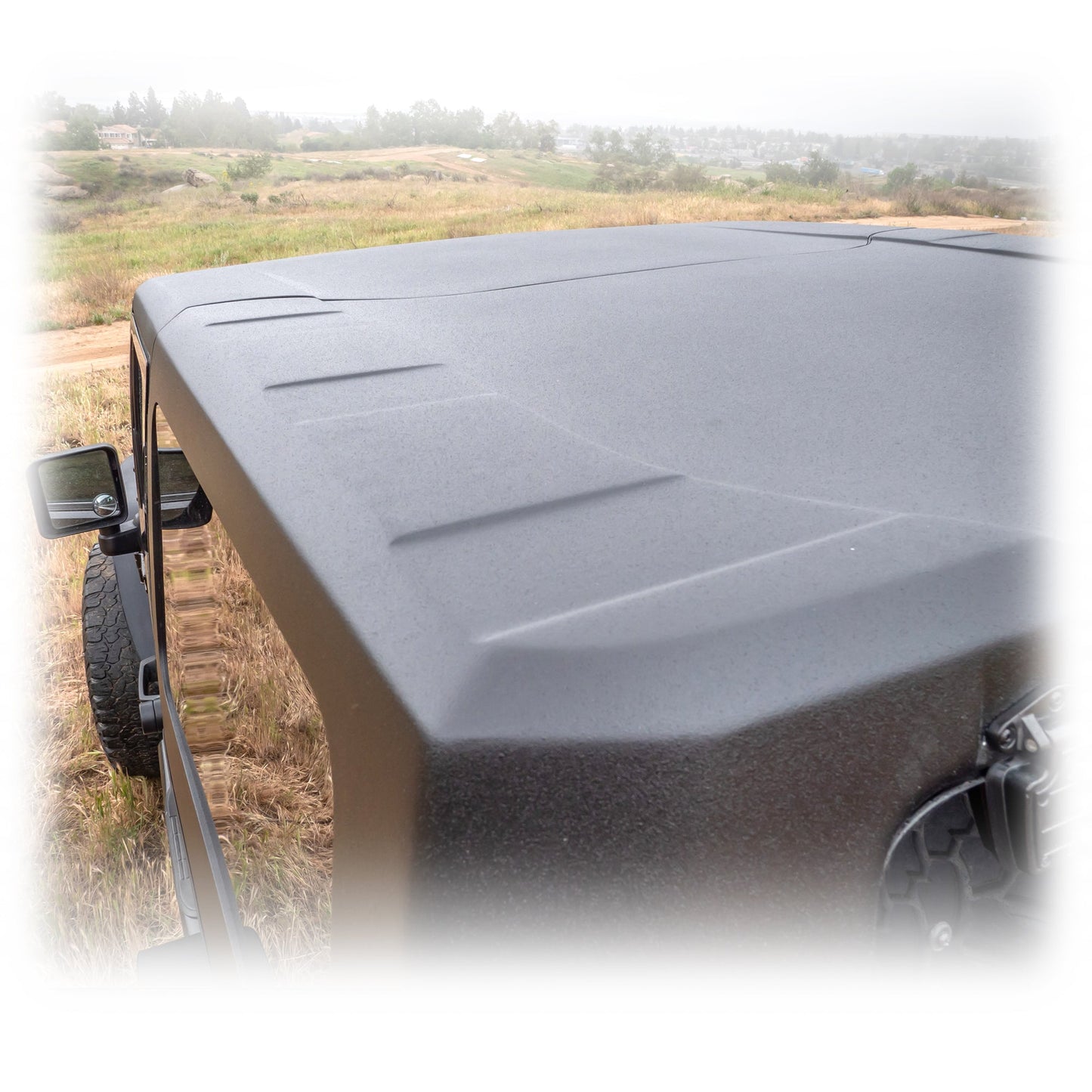 Turn Offroad 2007-2018 jeep JK 2 Door Squareback Hardtop 2 Piece