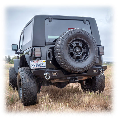 Turn Offroad 2007-2018 jeep JK 2 Door Squareback Hardtop 2 Piece