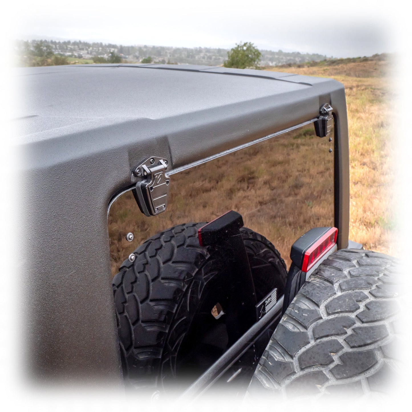 Turn Offroad 2007-2018 jeep JK 2 Door Squareback Hardtop 2 Piece