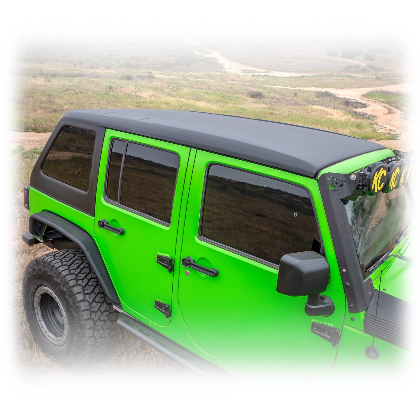 Turn Offroad 2007-2018 Jeep JK 4 Door Fastback Hardtop 1 Piece
