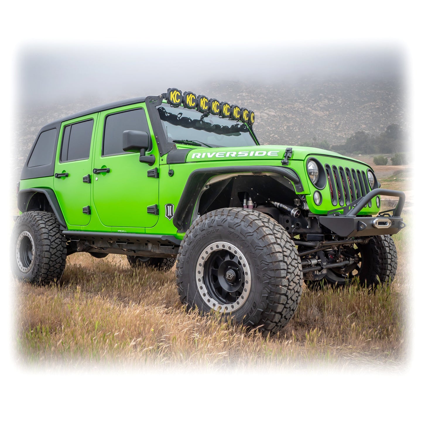 Turn Offroad 2007-2018 Jeep JK 4 Door Fastback Hardtop 1 Piece