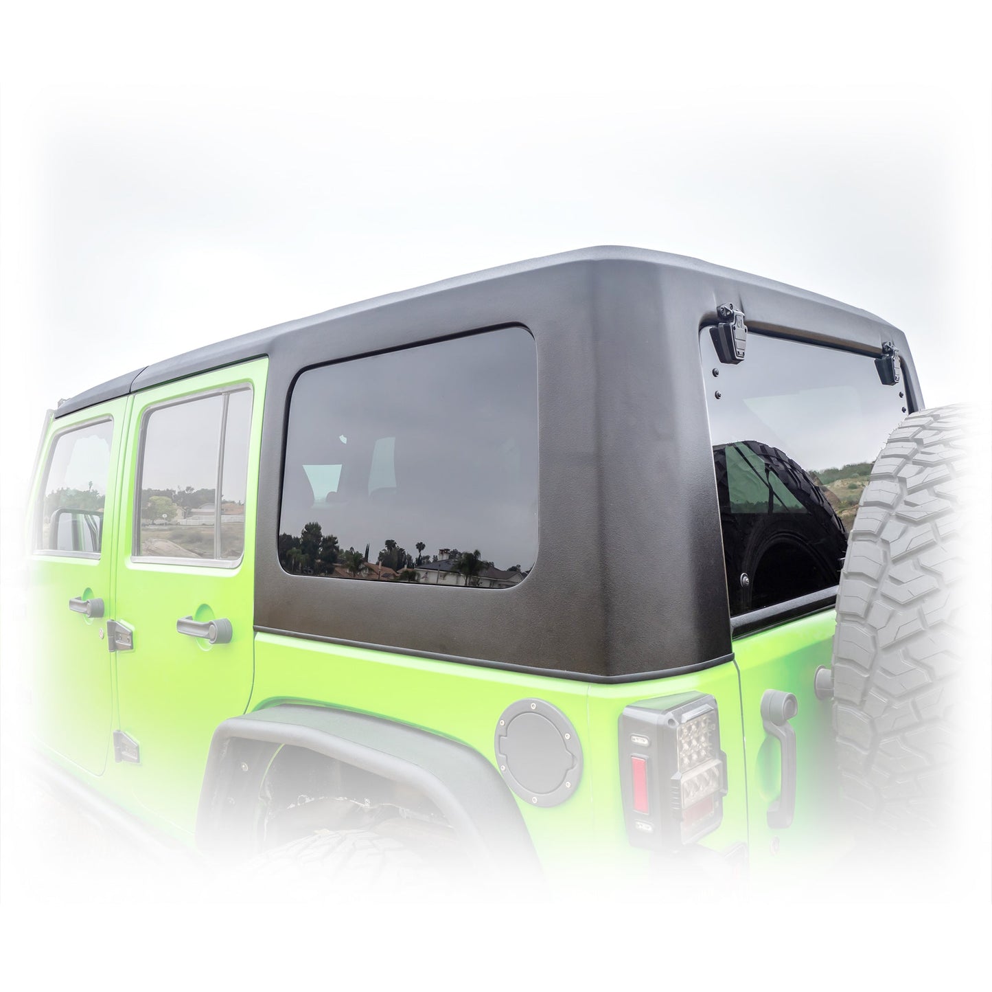 Turn Offroad 2007-2018 Jeep JK 4 Door Squareback Hardtop 2 piece