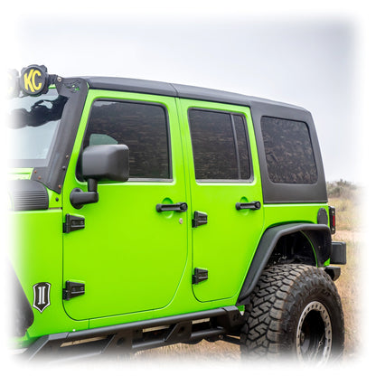 Turn Offroad 2007-2018 Jeep JK 4 Door Squareback Hardtop 2 piece