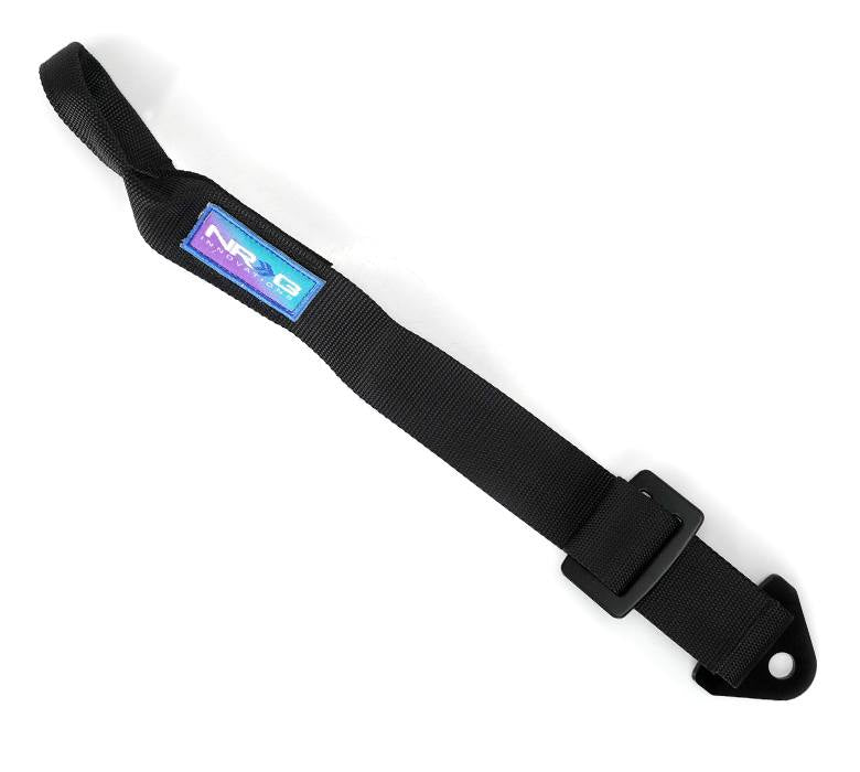 NRG Universal Tow Strap 24in Adjustable - Black - TOW-10BK