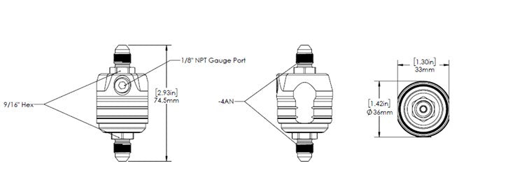 Turbosmart OPR V2 Turbo Oil Pressure Regulator - TS-0811-0012 Turbosmart