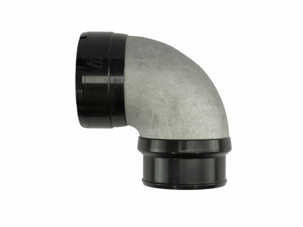 Turbosmart LockSleeve Turbo Adapter Compressor Outlet 2.50in to 90 Elbow Hose Barb 2.50in - TS-199-3023