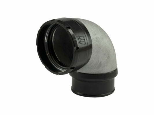 Turbosmart LockSleeve Turbo Adapter Compressor Outlet 2.50in to 90 Elbow Hose Barb 2.50in - TS-199-3023