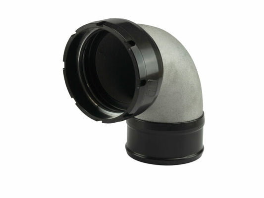 Turbosmart LockSleeve Turbo Adapter Compressor Outlet 3.00in to 90 Elbow Hose Barb 3.00in - TS-199-3040