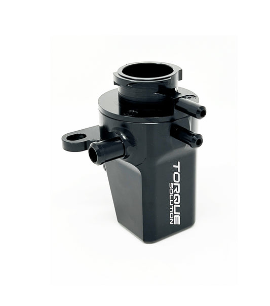 Torque Solution Coolant Expansion Tank Pedestal (Black) for 2002-2022 Subaru WRX /STI /Forester XT - TS-SU-679BK-P