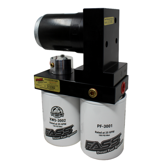 FASS 92-00 GM 2500/3500 Duramax 165gph Titanium Series Fuel Air Separation System TS C08 165G