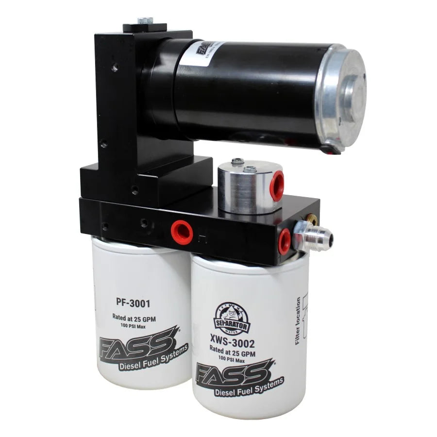 FASS TS 250G TITANIUM SIGNATURE SERIES FUEL LIFT PUMP 250GPH CUMMINS, CAT, DETROIT DIESEL TRUCKS