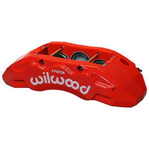 Wilwood Aero6 Radial Mount Forged Aluminium Six Piston Caliper - Left Hand (Anodized)