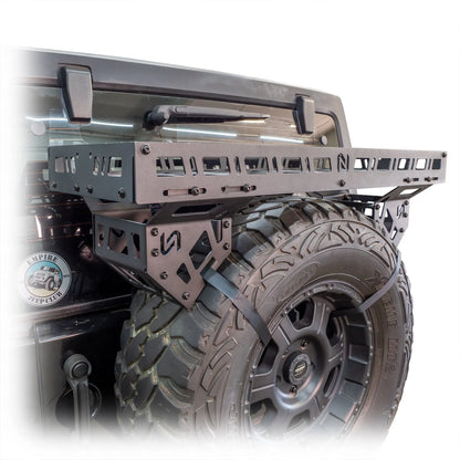 Turn Offroad Universal Spare Tire Storage Rack Turn Offroad
