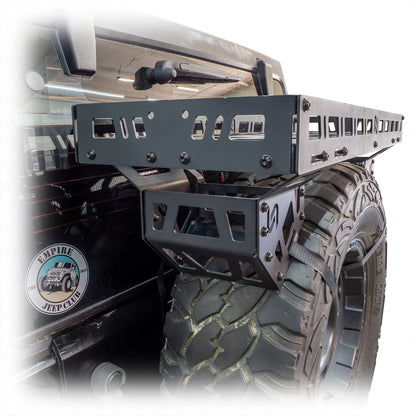 Turn Offroad Universal Spare Tire Storage Rack Turn Offroad