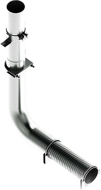 MBRP Universal Full size Pickup Single Stack mount kit AL