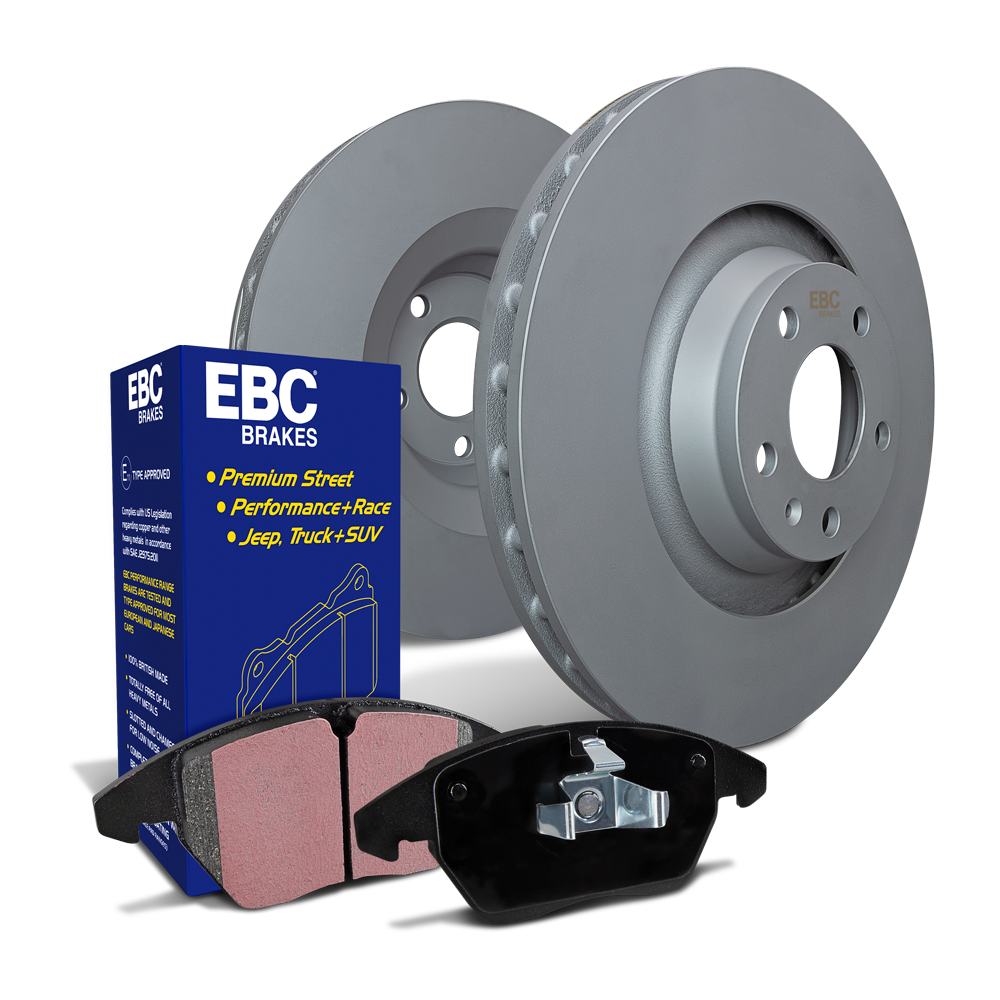 EBC Stage 1 Ultimax2 Brake Pads and RK Rotors - S1KF2130