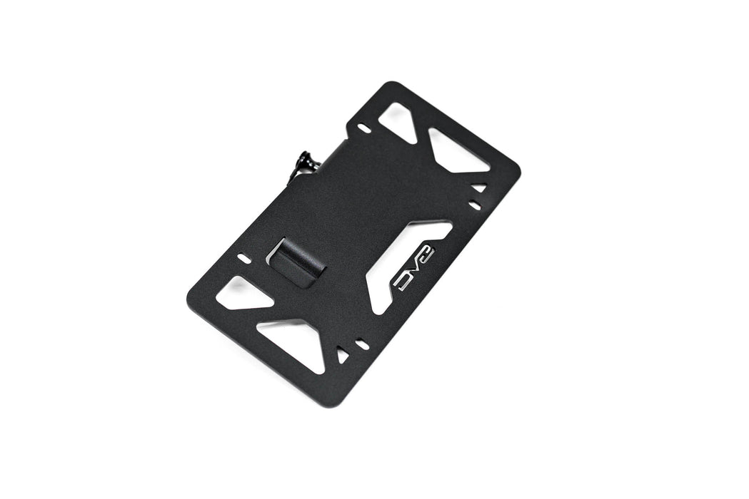 DV8 Offroad Universal Quick Release D-Ring License Plate Mount