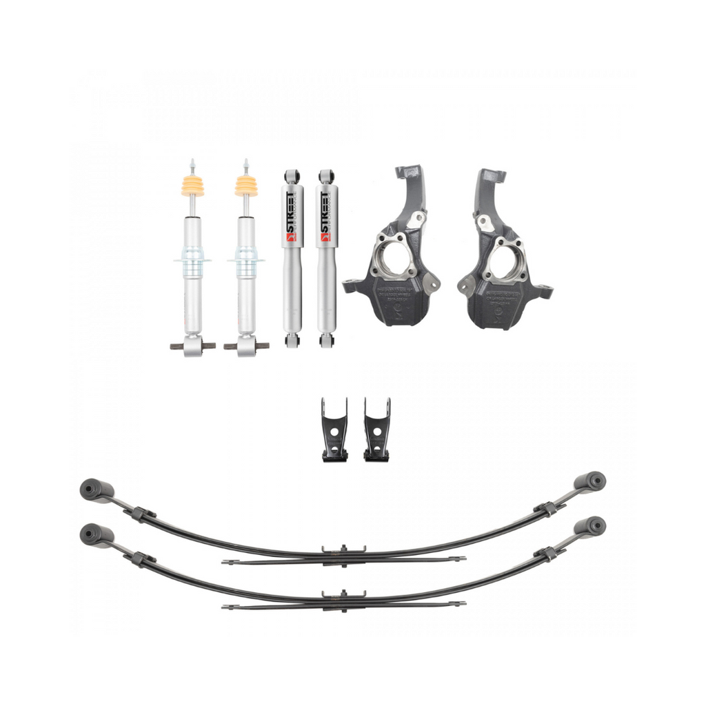 Belltech 2019+ GM Silverado / Sierra 1500 2WD / 4WD Front & Rear Complete Kit W/O Front Struts