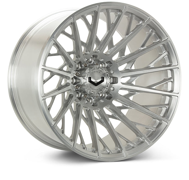 Vossen VFX-04 22x12 - 6x139.7 - ET44 - Ultra Deep - 78.1 - Brushed Gloss Clear Wheel