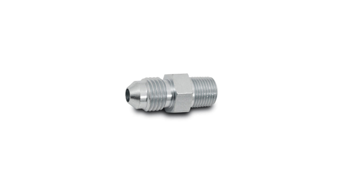 Vibrant Performance Straight Adapter Fitting, -4AN x 1/8in NPT, AN/NPT/ORB Performance Fluid Plumbing, for Performance Automotive Builds - Part 10292