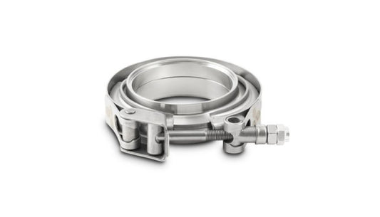 Vibrant Performance V-Band Flange Assembly, for 2.5in OD Tubing, V-Band Exhaust/Turbo Fabrication, for Performance Automotive Builds - Part 1490