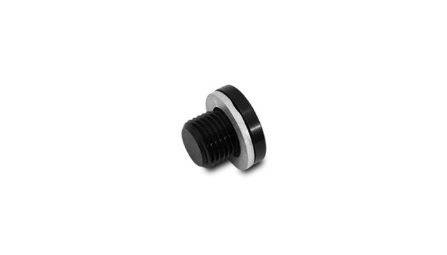 Vibrant Performance Metric Port Plug, M12 x 1.0, includes Crush Washer, Performance Automotive Fabrication, for Custom Builds - Part 16667