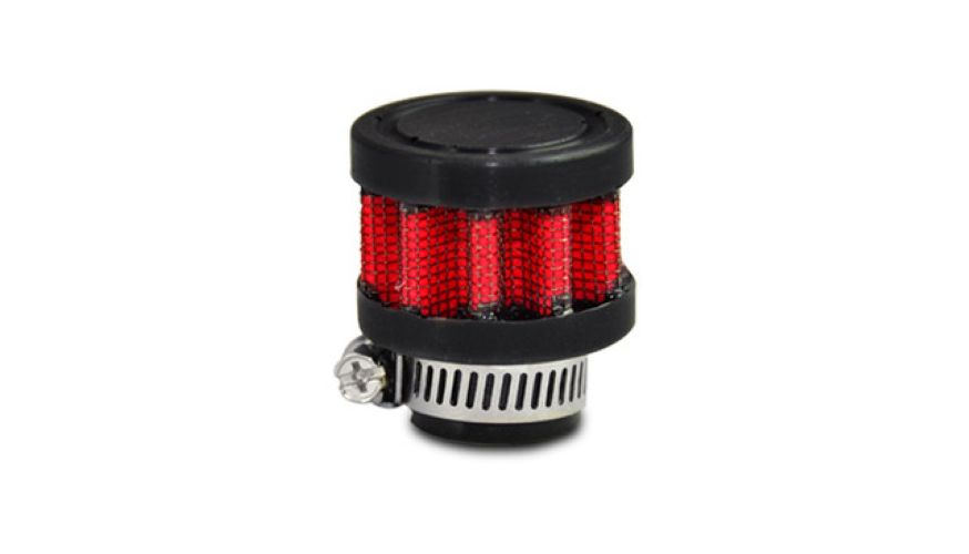 Vibrant Performance Crankcase Breather Filter, 5/8in Inlet ID, Performance Air/Fluid Filtration, for Performance Automotive Builds - Part 2139