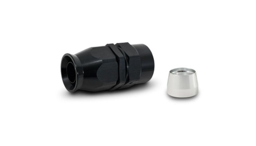 Vibrant Performance Straight High Flow Hose End Fitting for PTFE Lined Flex Hose, -10AN, AN Performance Fluid Plumbing - Part 28010