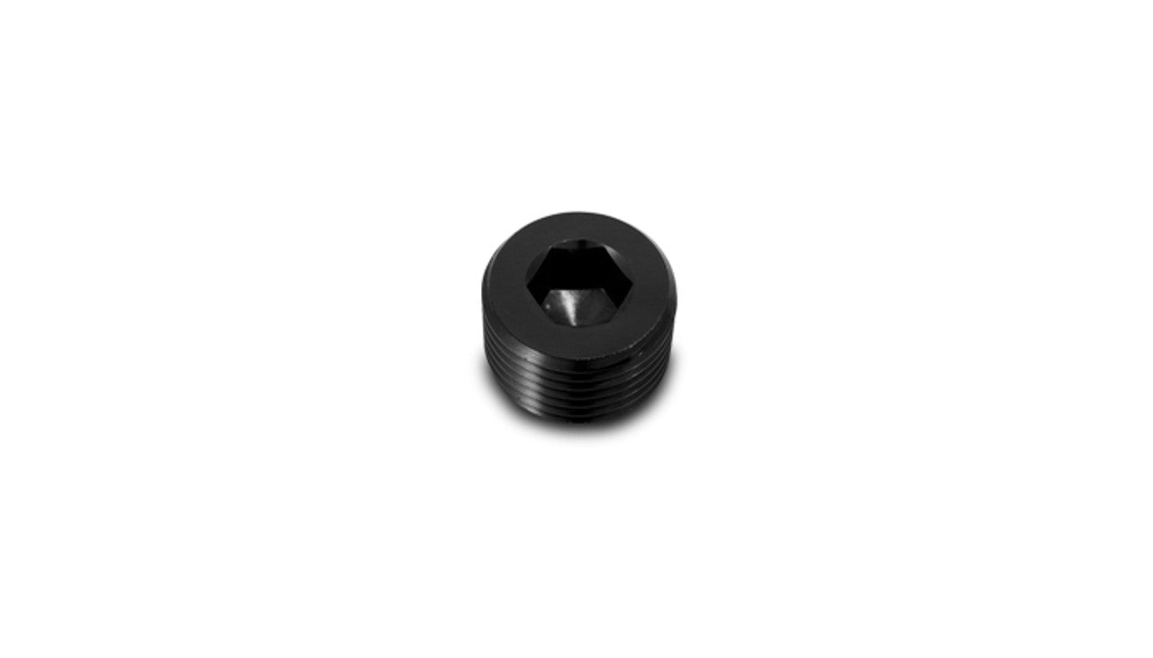 Vibrant Performance Socket Pipe Plug, 1/8in NPT, NPT Port Plug & Performance Fluid Plumbing, for Custom Performance & Motorsport Builds - Part 10490