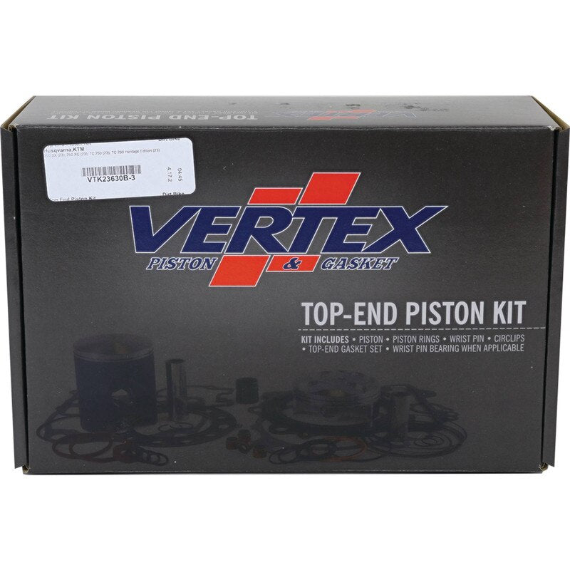 Vertex Pistons 2024 Gas-Gas EC 250 250cc Top End Piston Kit