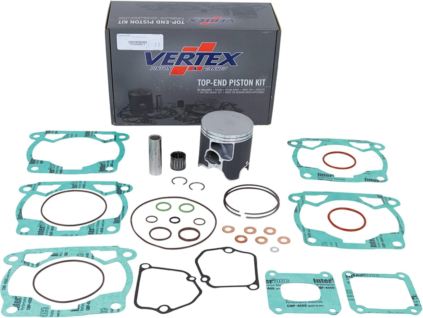 Vertex Pistons 2024 Gas-Gas EC 300 300cc Top End Piston Kit