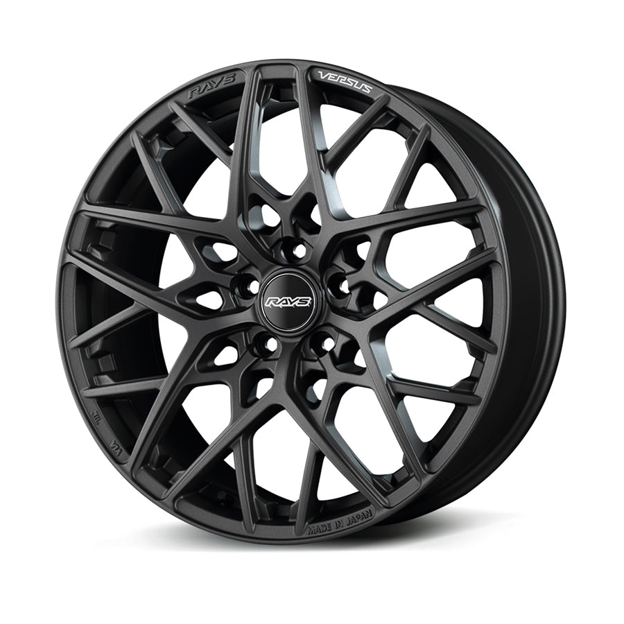 Versus VV25M 19X8.5 / +22 / 5x112 - Matte Super Dark Gunmetal