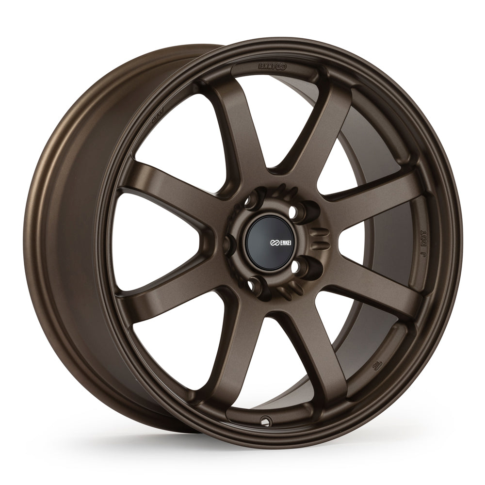 Enkei Vanquish 18x9.5 / 5x114.3 BP / 45mm Offset / 72.6mm Bore - Matte Bronze Wheel