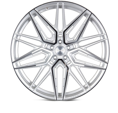 Vossen HF-7 21X9.5 / 5X114.3 / ET35 / Deep Face / 64.1 - Silver Polished Wheel