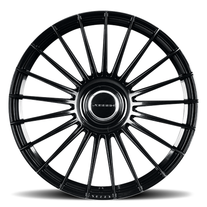 Vossen HF-8 22x10.5 / 5x112 BP / ET42 / 66.5 CB / Deep - Gloss Black Wheel- HF8-2M52