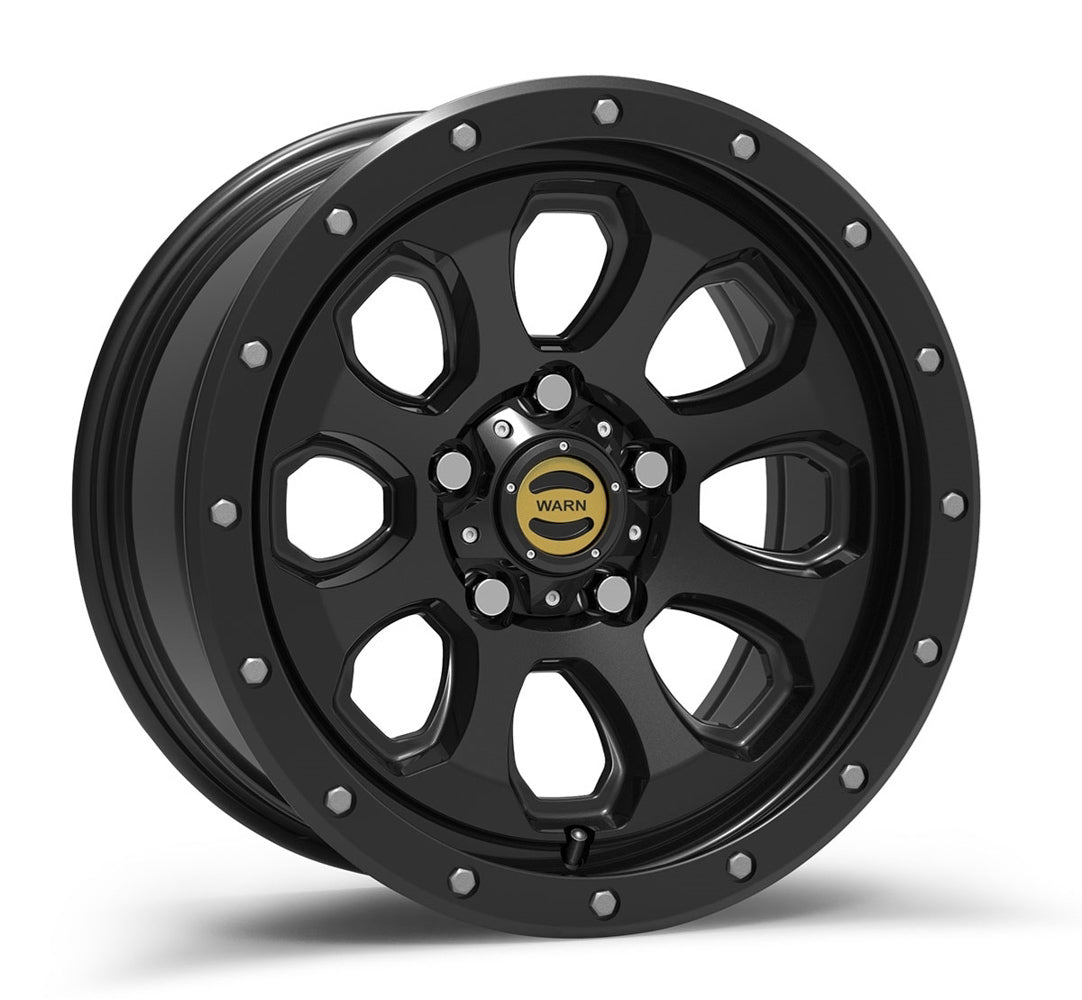 Wheel 17x8.5 Moonsault Black 5x5 (5x127mm) WARN