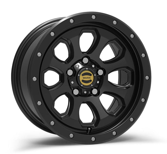 Wheel 17x8.5 Moonsault Black 5x5 (5x127mm) WARN